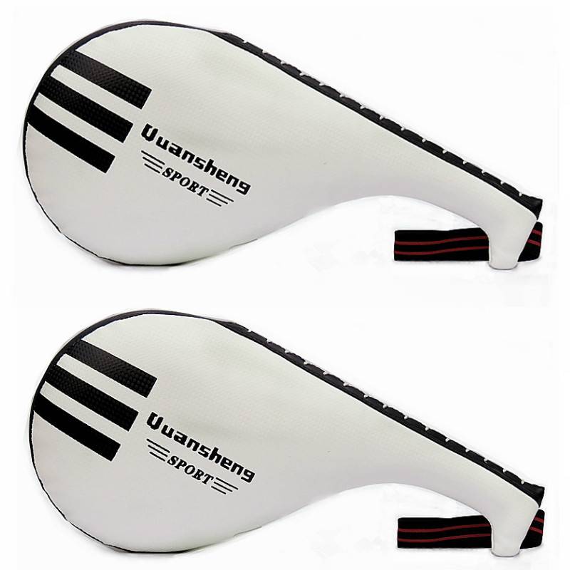 White with a thicker target